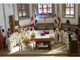 Dankgottesdienst der Kommunionkinder (© Karl-Franz Thiede)